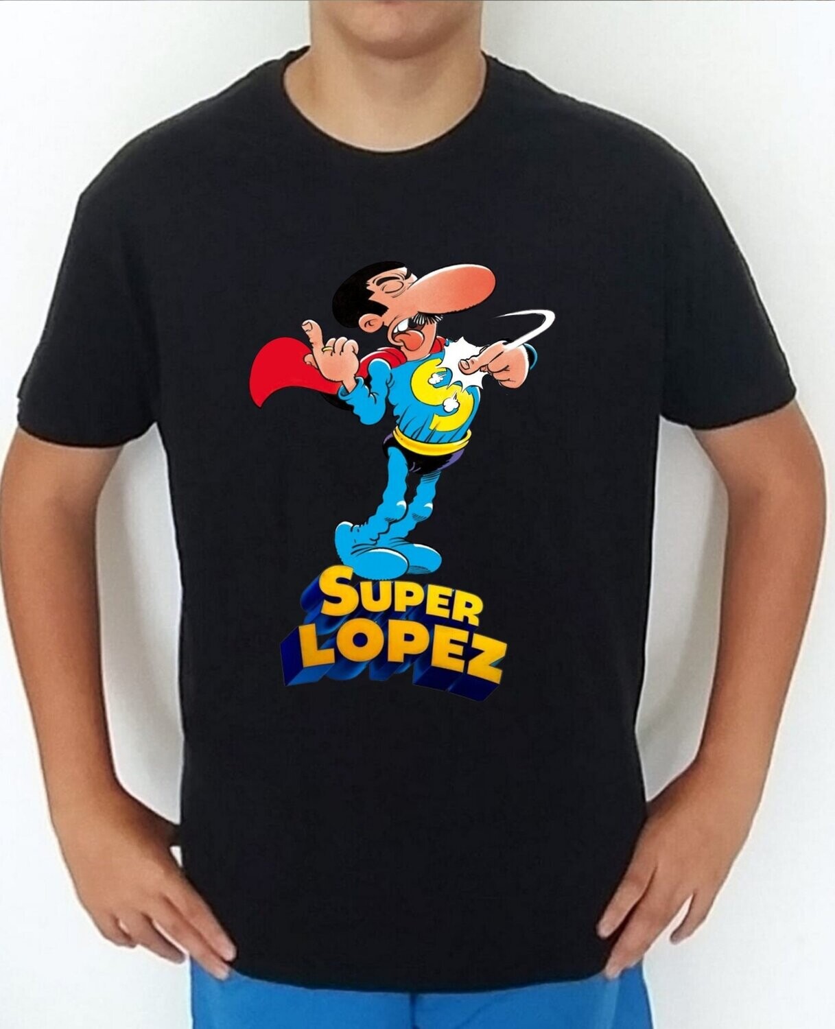 Camiseta Retro Super López nº 7