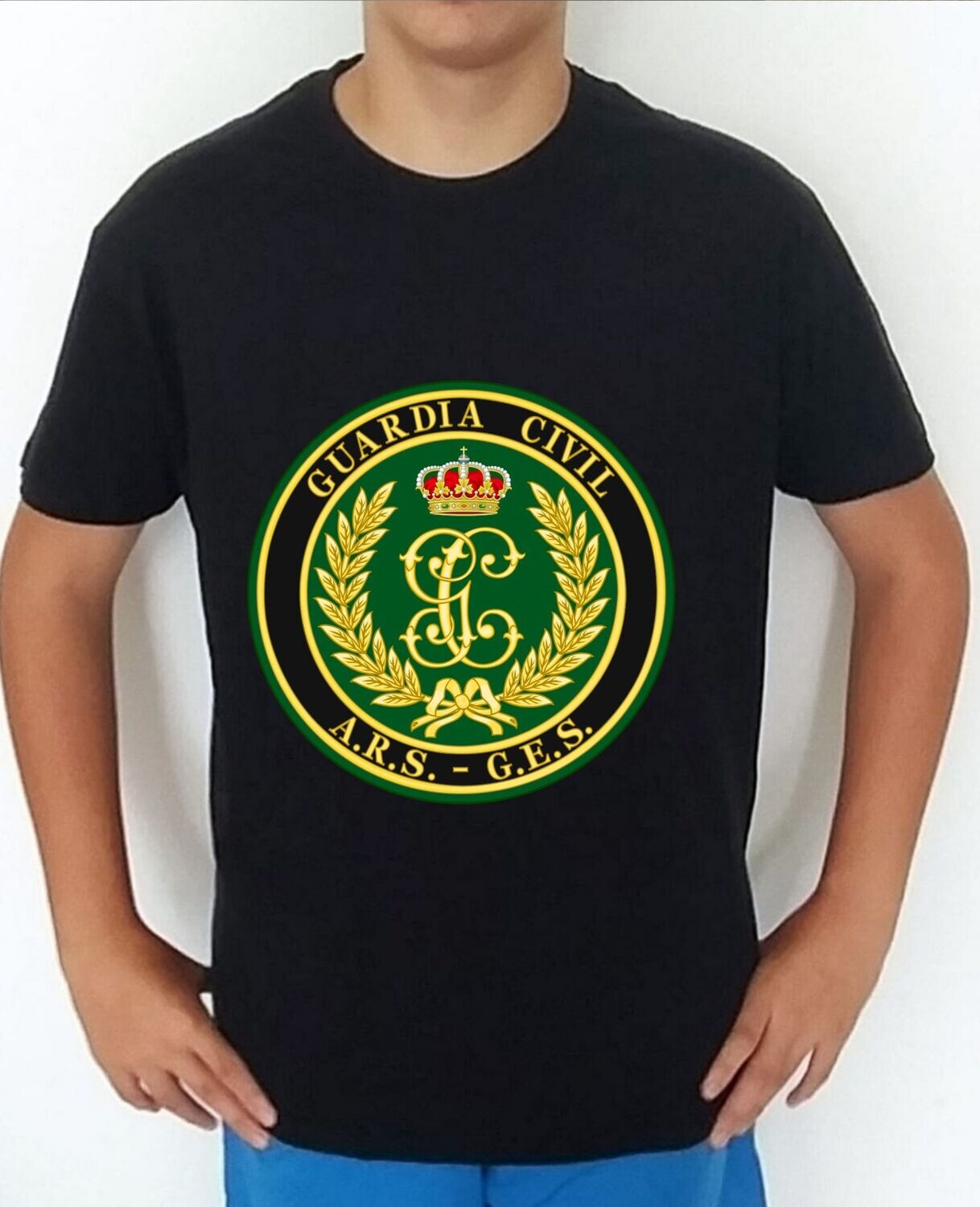 Camiseta Guardia Civil nº 48 Grupo Especial Seguridad ARS-GES