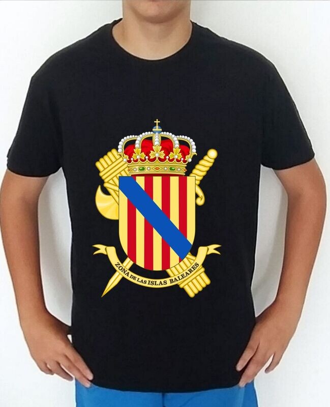 Camiseta Guardia Civil nº 79  17a Zona De Las Islas Baleares