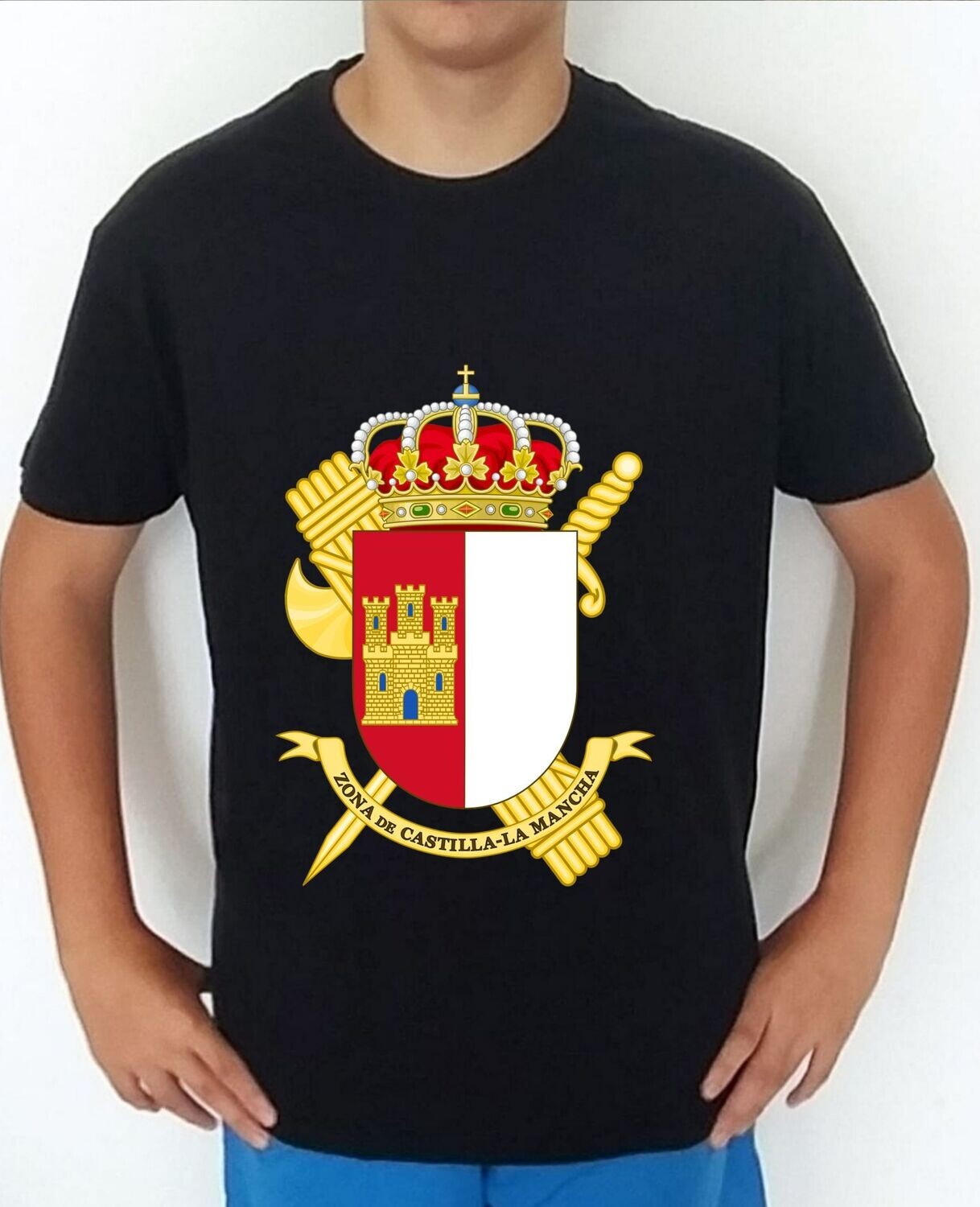 Camiseta Guardia Civil nº 91 Zona Castilla La Mancha