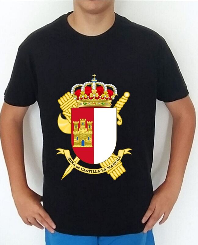 Camiseta Guardia Civil nº 91 Zona Castilla La Mancha