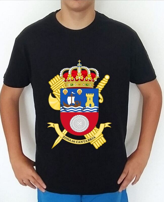 Camiseta Guardia Civil nº 101 Zona De Cantabria