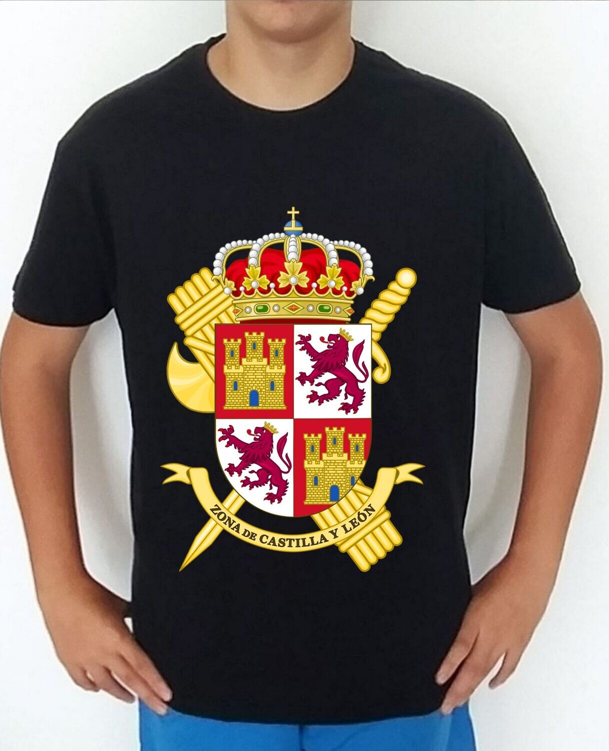 Camiseta Guardia Civil nº 100 Zona De Castilla Y León
