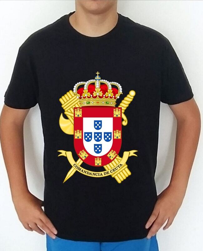Camiseta Guardia Civil nº 104 Comandancia De Ceuta