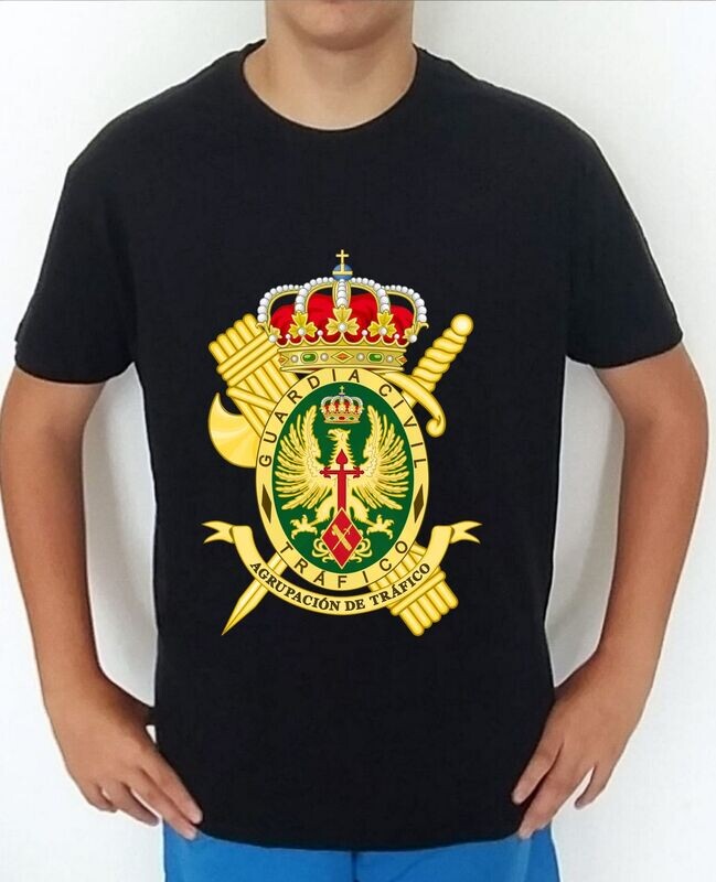 Camiseta Guardia Civil nº 107 Agrupación De Tráfico AT