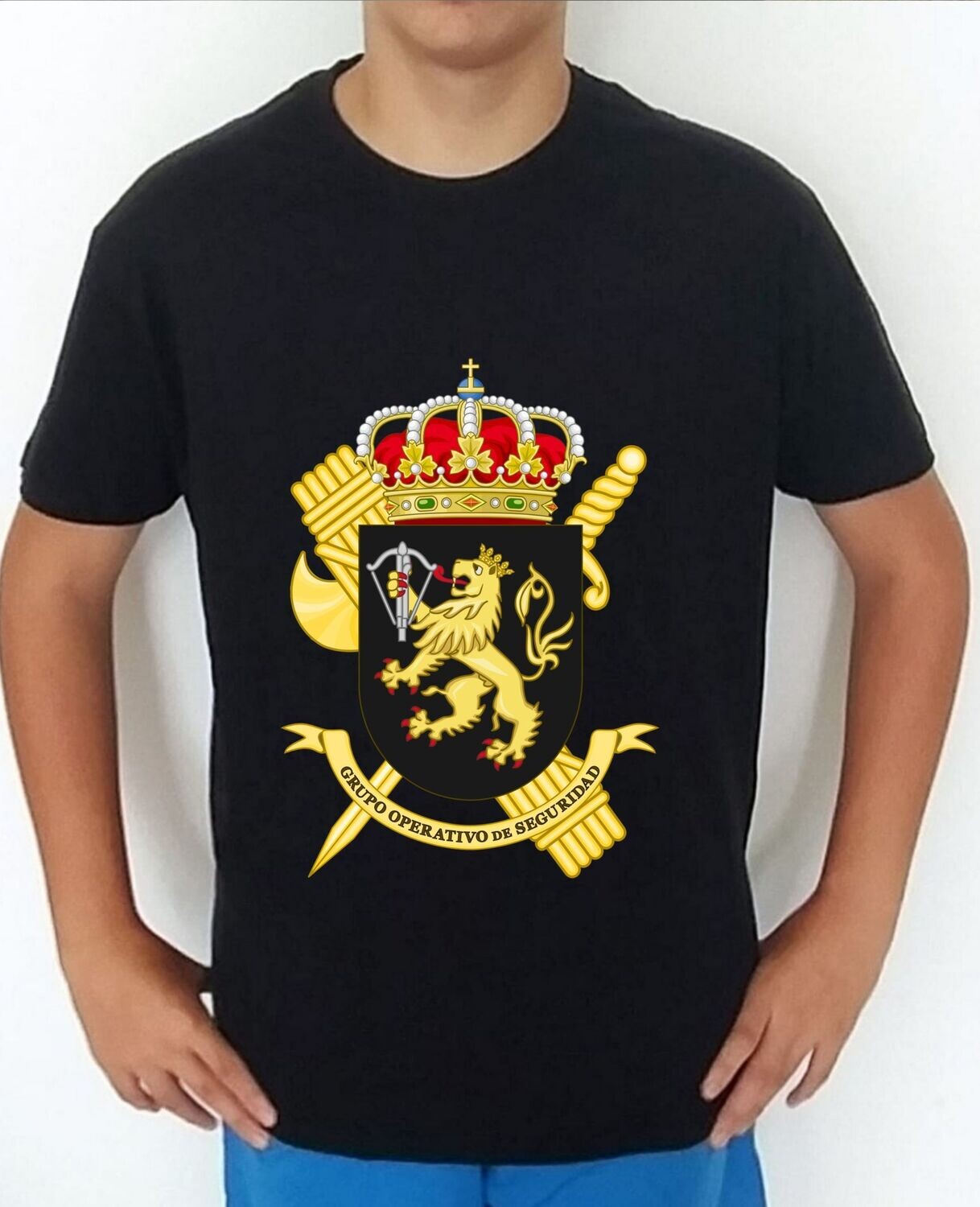 Camiseta Guardia Civil nº 112  Grupo Operativo Seguridad GOS