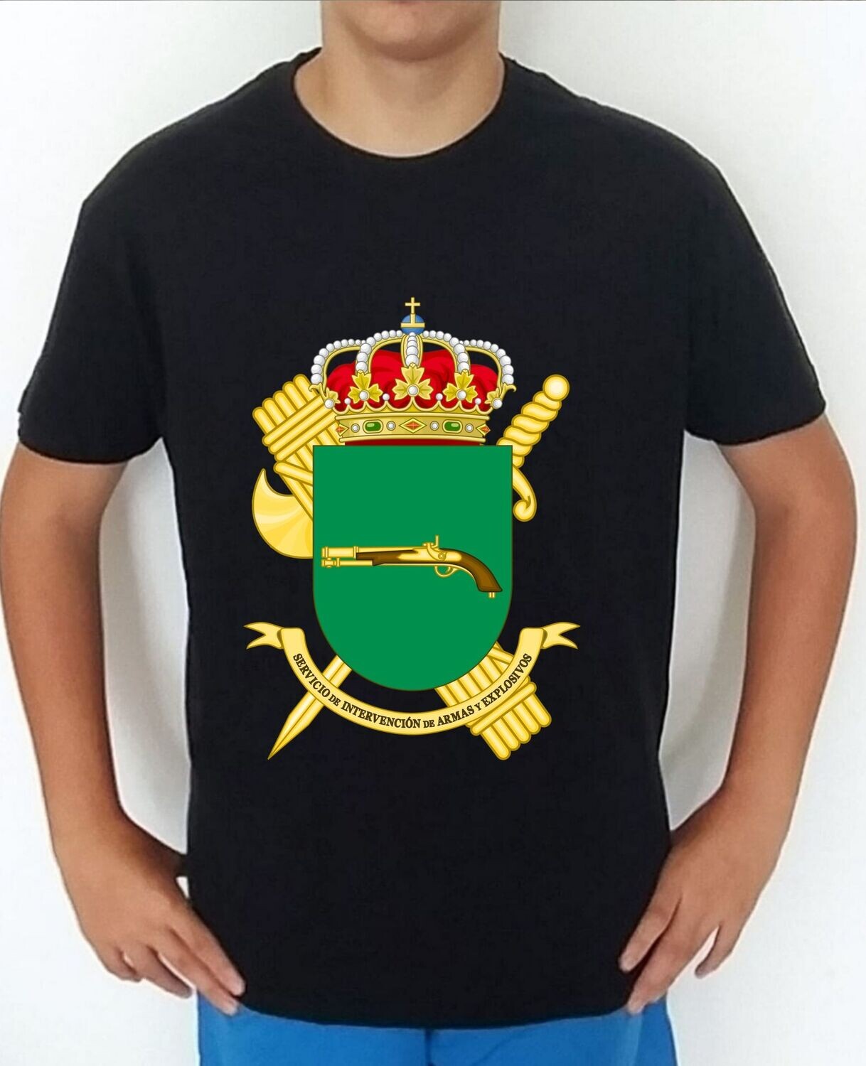 Camiseta Guardia Civil nº 114 Servicio Intervención Armas Y Explosivos IAEGC