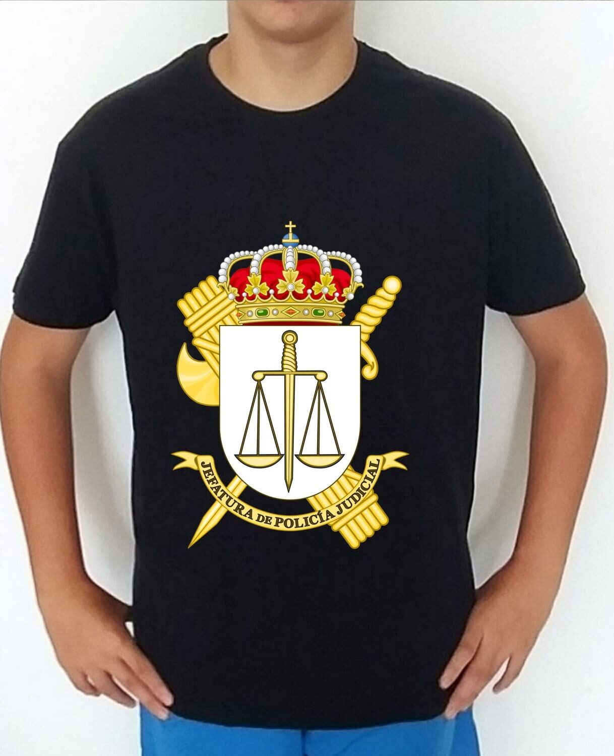 Camiseta Guardia Civil nº 117 Policía Judicial Guardia Civil PJGC