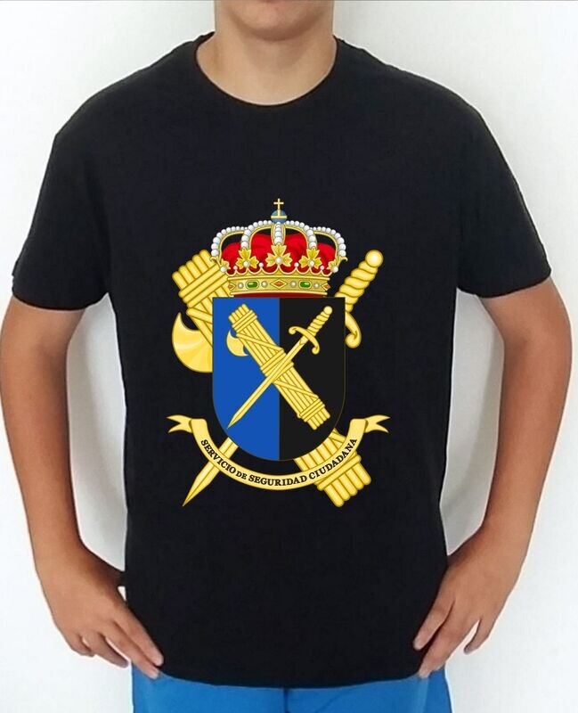 Camiseta Guardia Civil nº 119 Servicio Seguridad Ciudadana SECIC