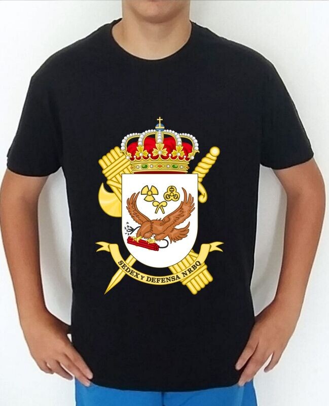 Camiseta Guardia Civil nº 125 Servicio Desactivación Explosivo Defensa NRBQ