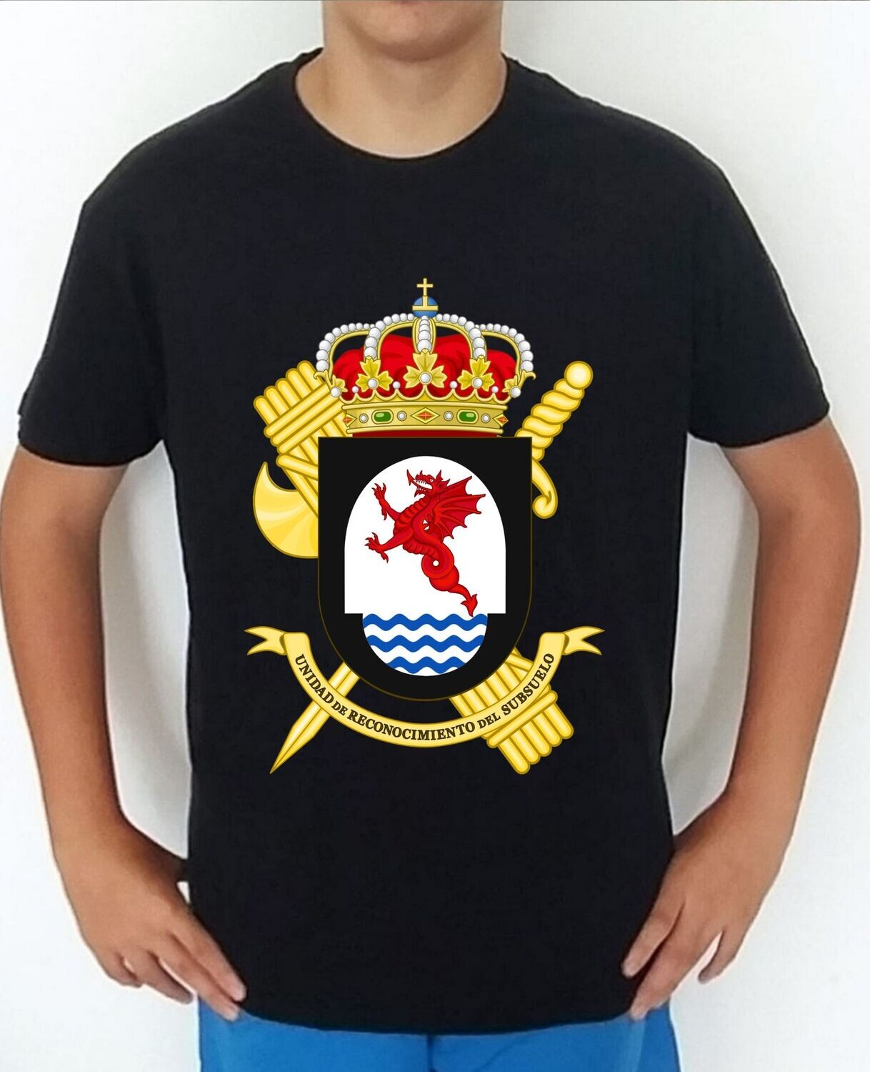 Camiseta Guardia Civil nº 128 Unidad Reconocimiento Subsuelo URS