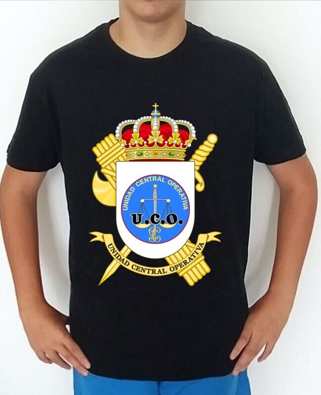 Camiseta Guardia Civil nº 126 Unidad Central Operativo UCO