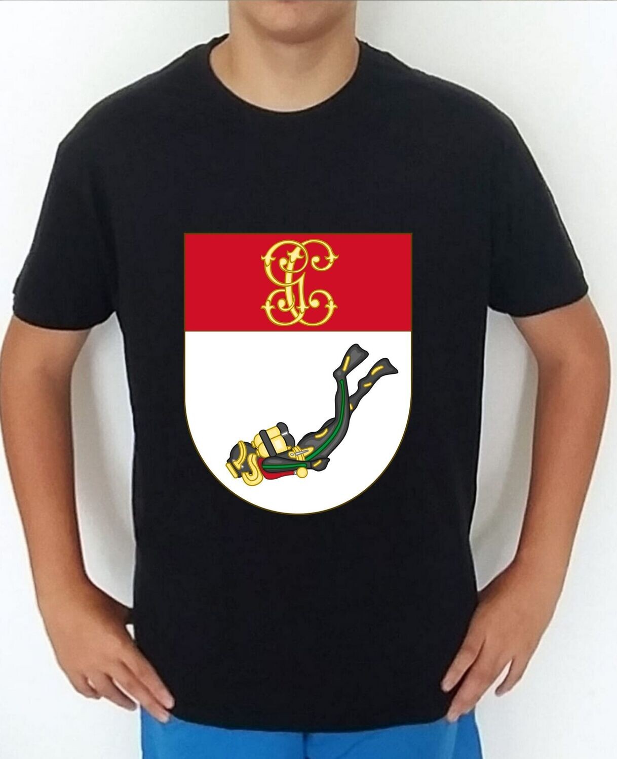 Camiseta Guardia Civil nº 147  Postgrado Grupo Especial Actividades Subacuáticas GEAS