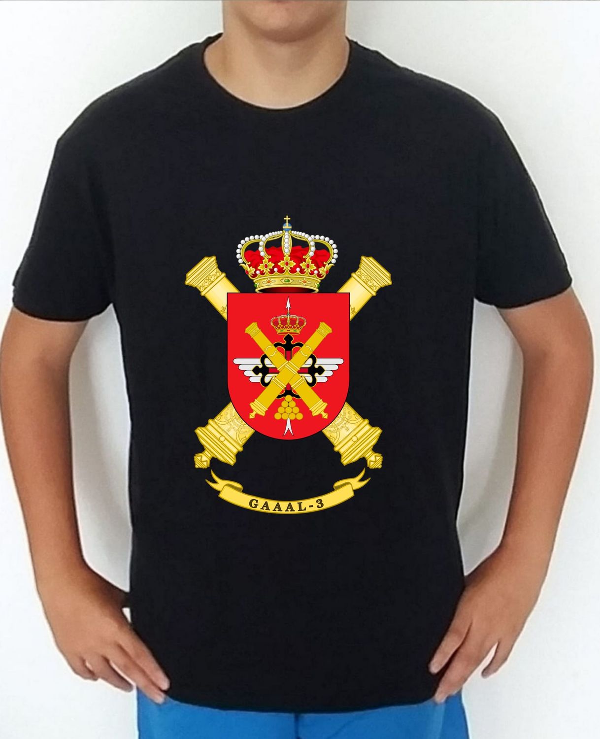 Ejército Tierra nº 7 Escudo Grupo Artilleria Antiaérea 3 GAAAL-3
