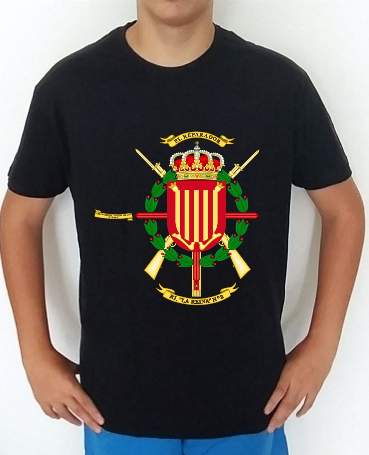 Ejército Tierra nº 406 Regimiento Infantería nº 2 La Reina RI-2 El Reparador