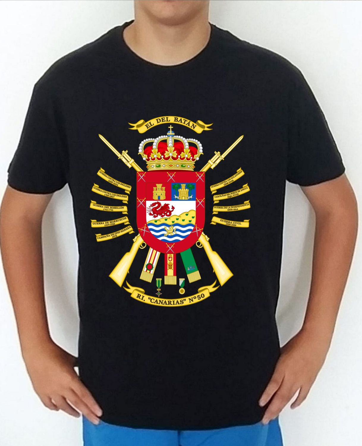 Ejército Tierra nº 423 Regimiento Infantería Canarias nº49 RI-49 El De Batán