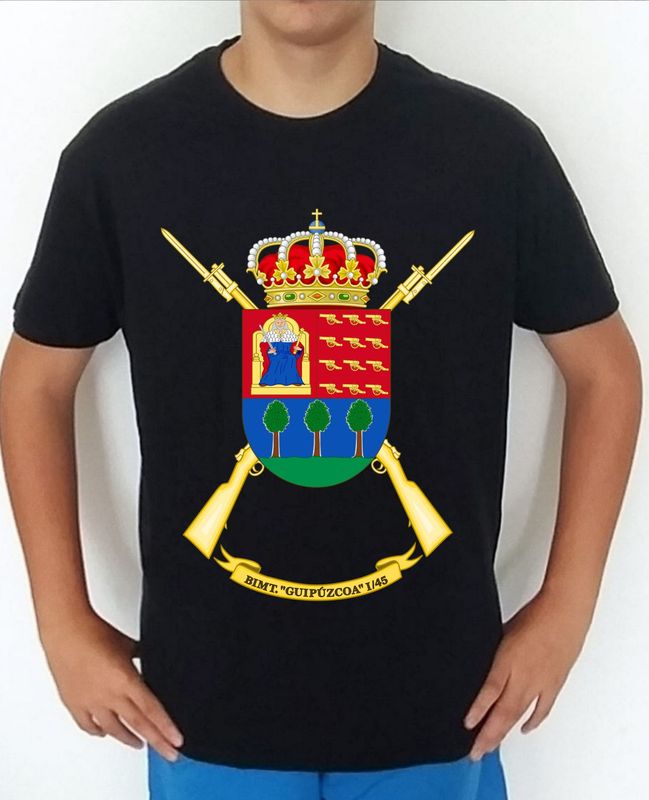 Ejército Tierra nº 474 Batallón Infantería Motorizada Guipúzcoa BIMT-I/45