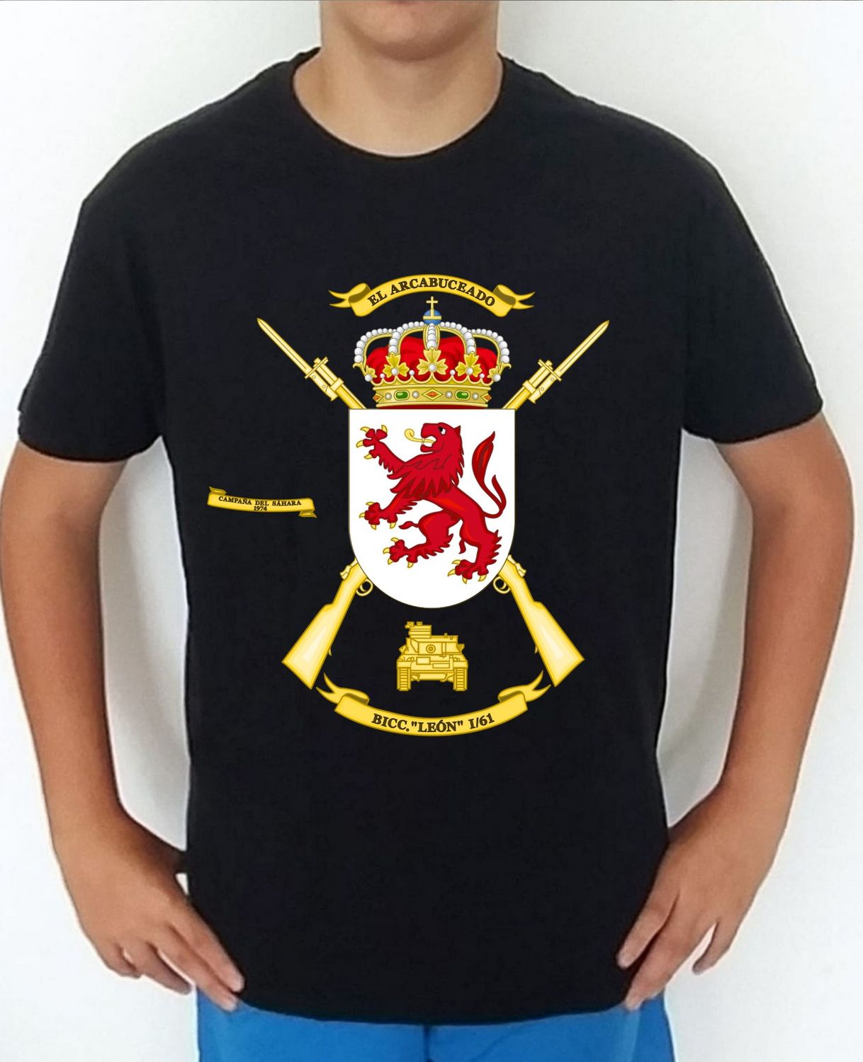 Ejército Tierra nº 478 Batallón Infantería Carros Combate León I/61 BICC-I/61