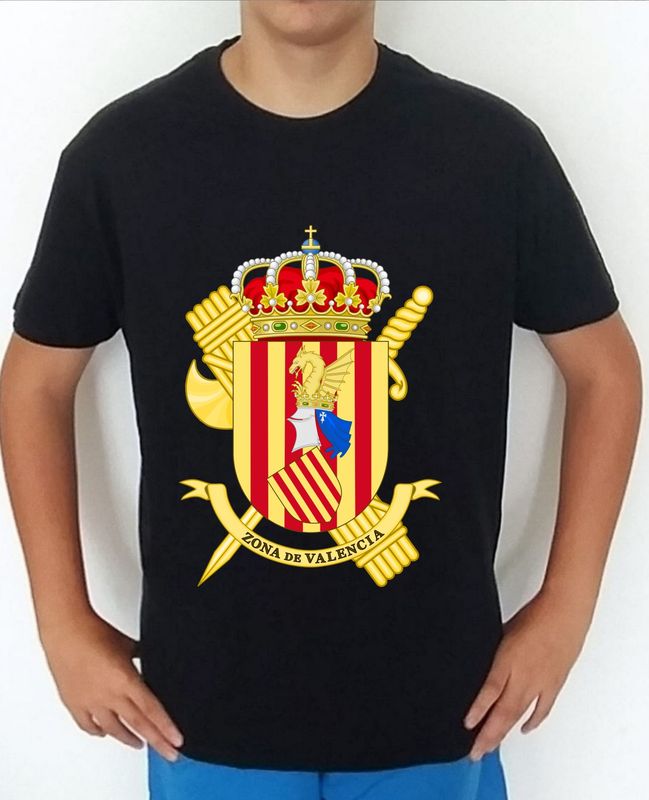 Camiseta Guardia Civil nº 135 Zona De Valencia