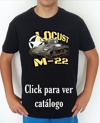Carros De Combate 2nd W. W. USA M22 Locust