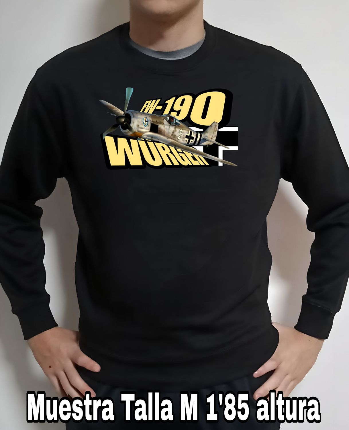 Sudadera Focke Wulf FW190A nº 1 Sudadera Focke Wulf FW190A nº 1