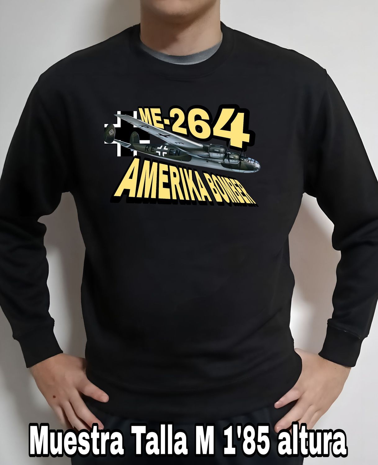 Sudadera Messerschmitt ME-264 Amerika Bomber nº 3
