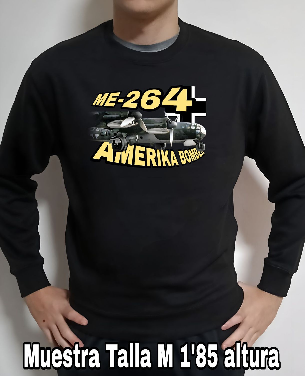 Sudadera Messerschmitt ME-264 Amerika Bomber nº 4