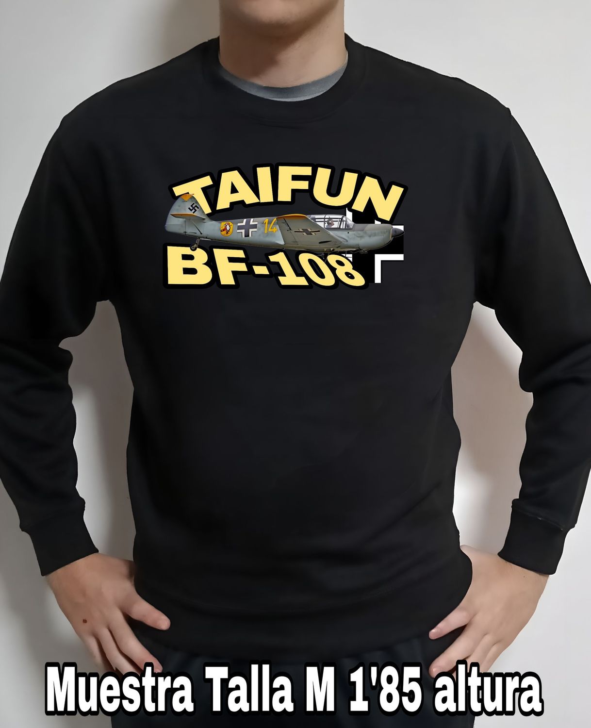 Sudadera Messerschmitt BF-108 Taifun nº 3