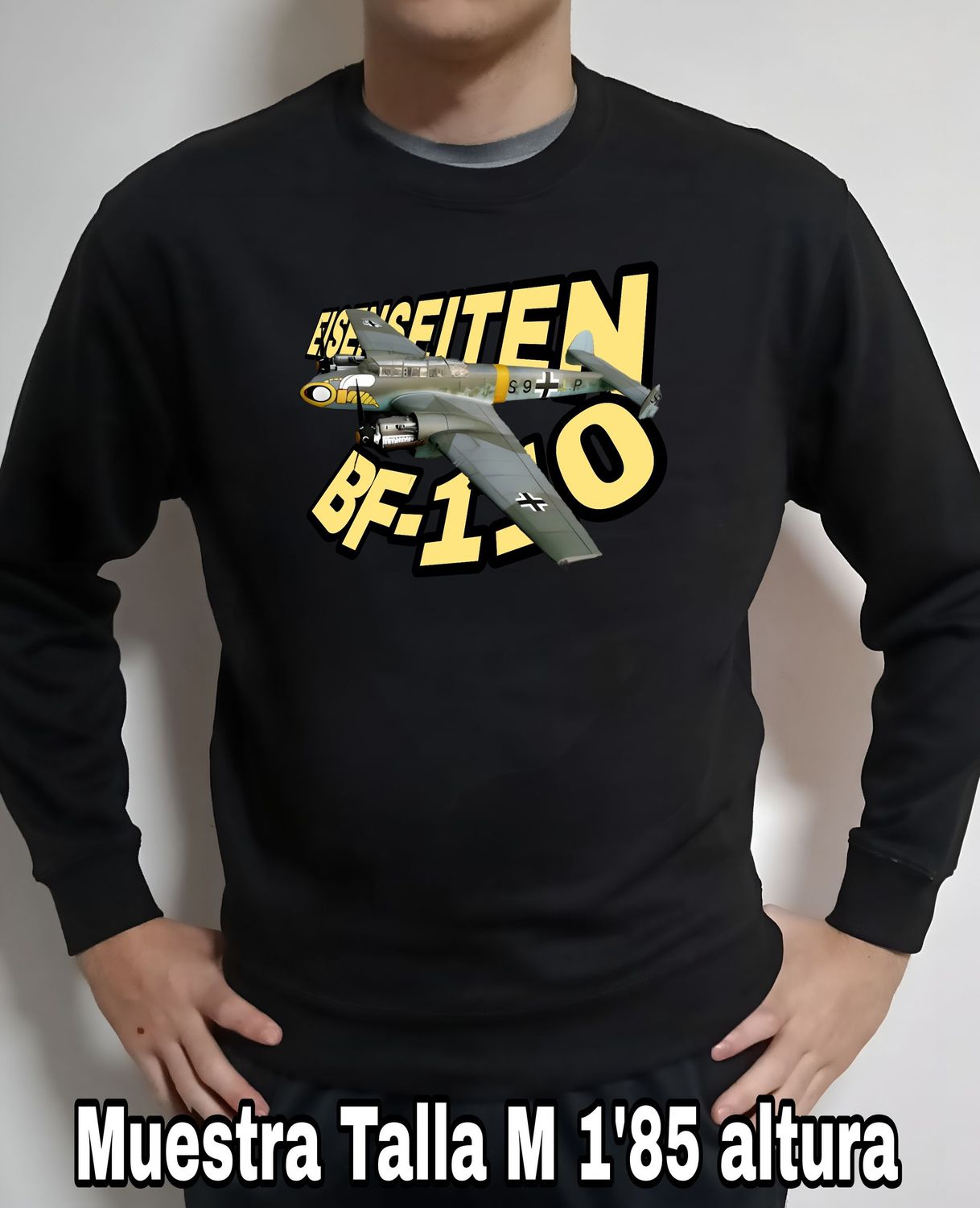 Sudadera Messerschmitt BF-110 Eisenseiten nº 2