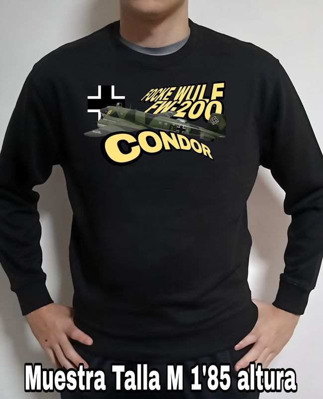 Sudadera Focke Wulf FW-200 Condor nº 1 Sudadera Focke Wulf FW-200 Condor nº 1