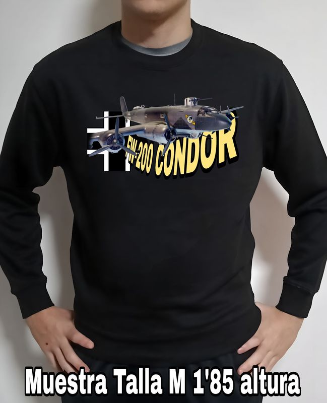 Sudadera Focke Wulf FW-200 Condor nº 3 Sudadera Focke Wulf FW-200 Condor nº 3