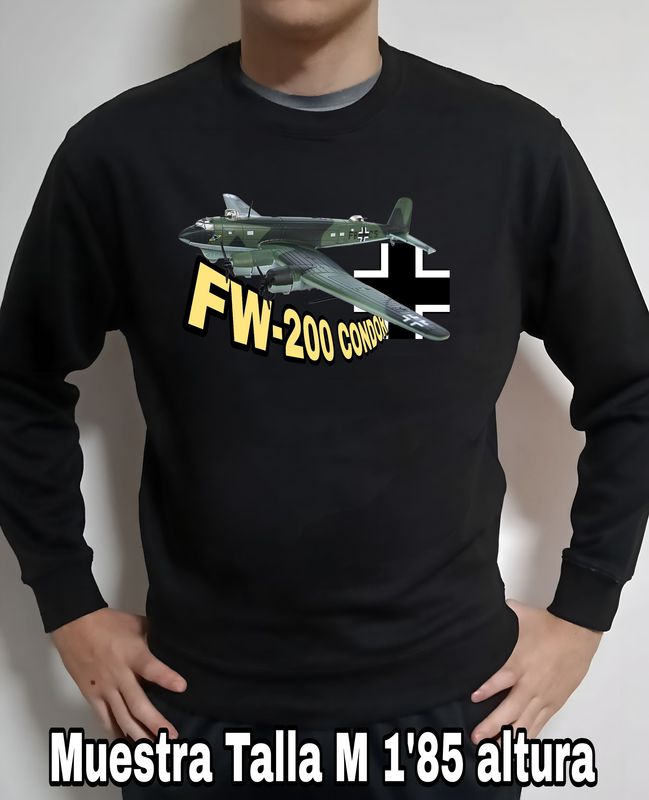 Sudadera Focke Wulf FW-200 Condor nº 2 Sudadera Focke Wulf FW-200 Condor nº 2