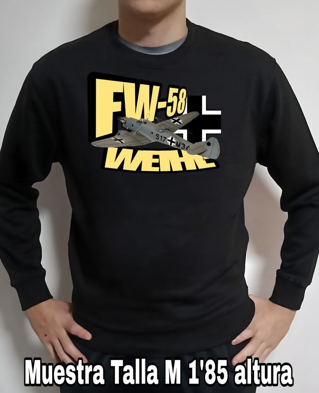 Sudadera Focke Wulf FW-58 Weihe nº 3