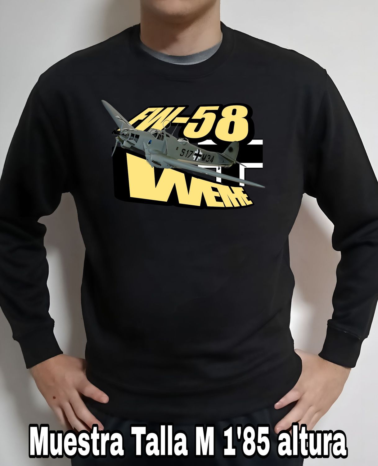 Sudadera Focke Wulf FW-58 Weihe nº 1