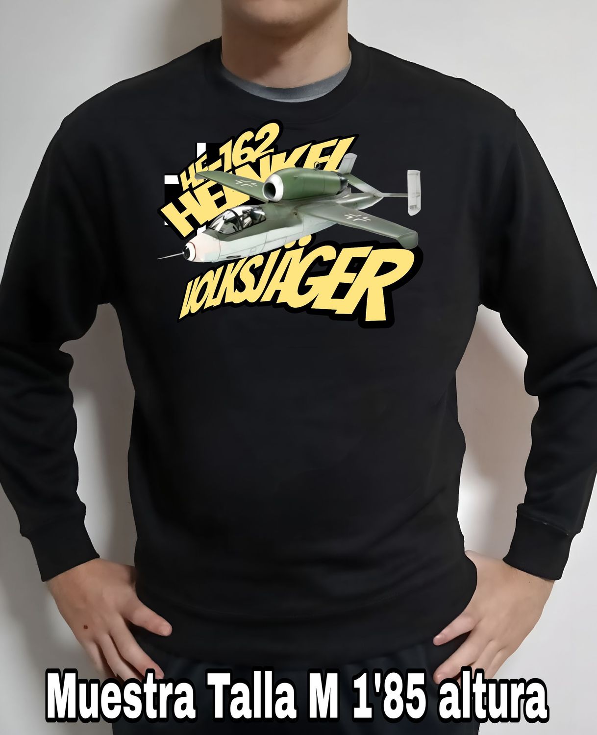 Sudadera Heinkel HE-162 Volksjäger nº 2 Sudadera Heinkel HE-162 Volksjäger nº 2