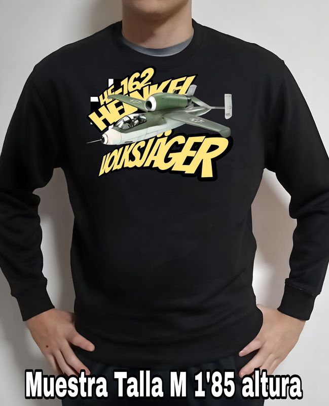 Sudadera Heinkel HE-162 Volksjäger nº 2 Sudadera Heinkel HE-162 Volksjäger nº 2