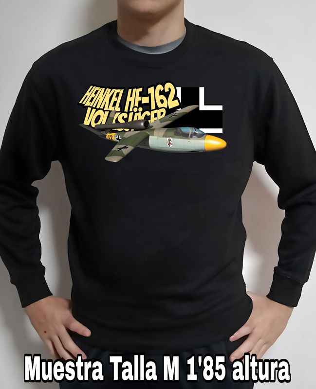 Sudadera Heinkel HE-162 Volksjäger nº 4 Sudadera Heinkel HE-162 Volksjäger nº 4