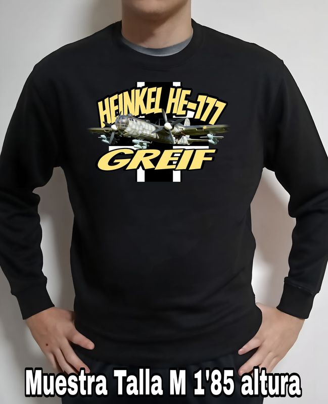 Sudadera Heinkel HE-177 Greif nº 2 Sudadera Heinkel HE-177 Greif nº 2