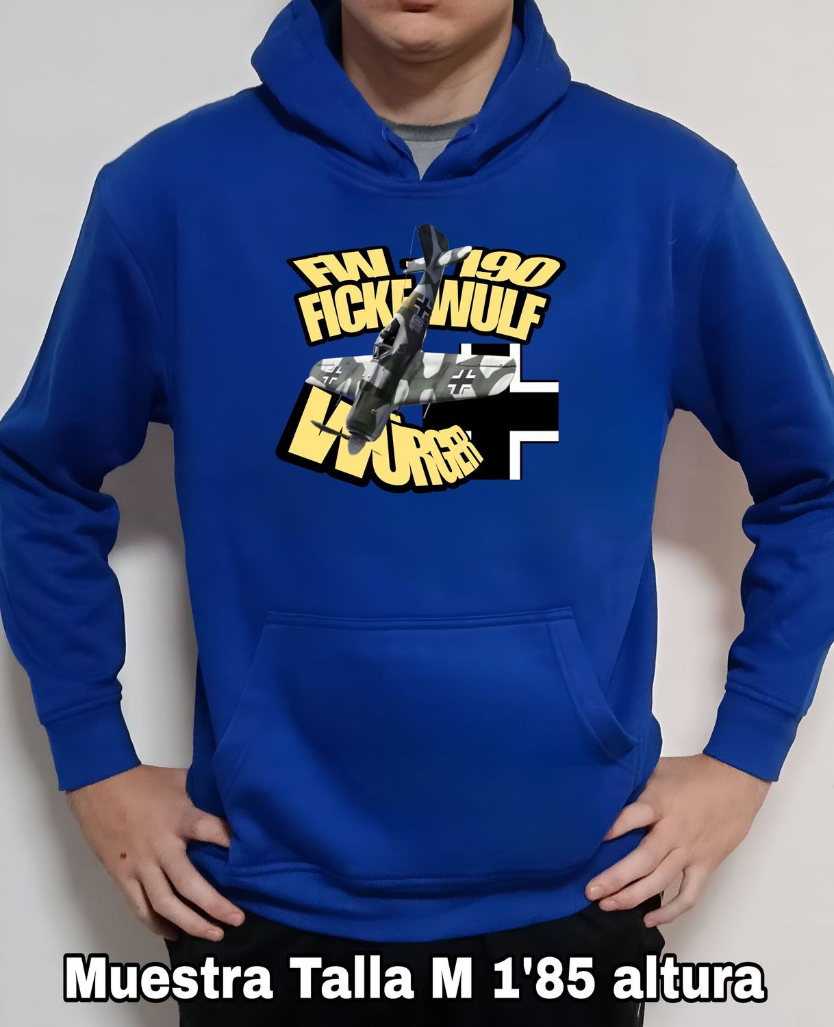 Sudadera capucha Focke Wulf FW190A nº 4 Sudadera capucha Focke Wulf FW190A nº 4