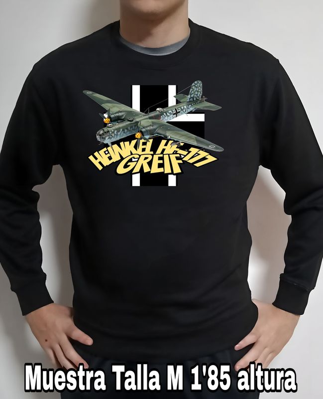 Sudadera Heinkel HE-177 Greif nº 3 Sudadera Heinkel HE-177 Greif nº 3