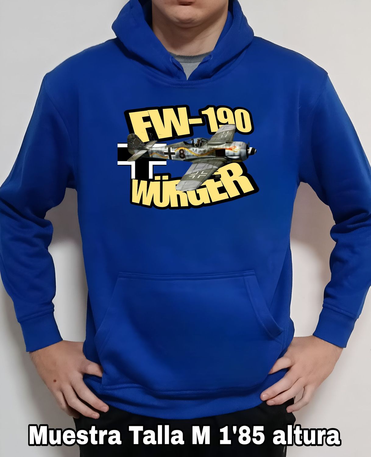 Sudadera capucha Focke Wulf FW190A nº 2 Sudadera capucha Focke Wulf FW190A nº 2