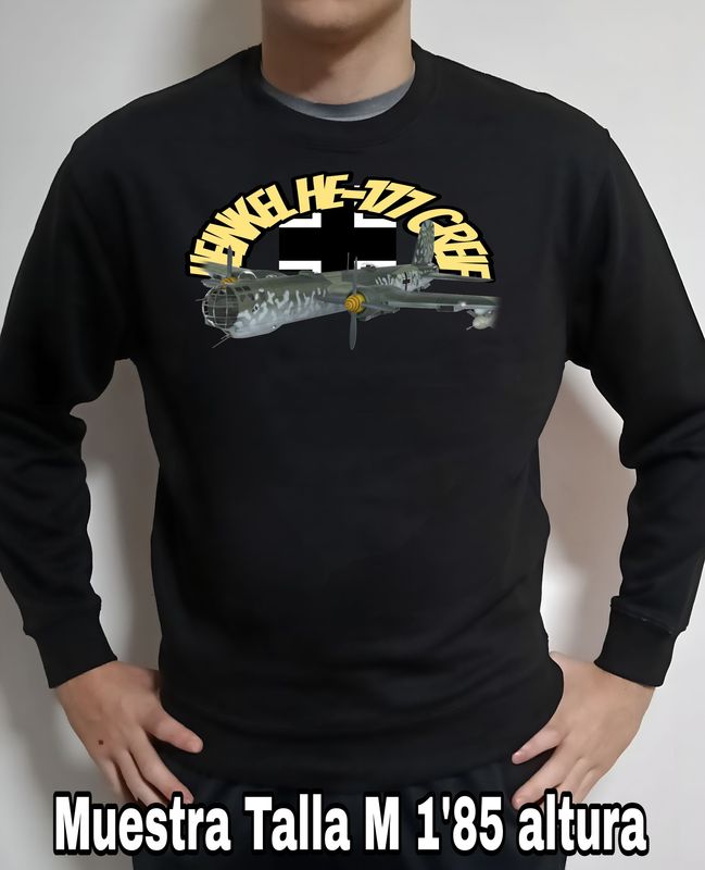 Sudadera Heinkel HE-177 Greif nº 4 Sudadera Heinkel HE-177 Greif nº 4