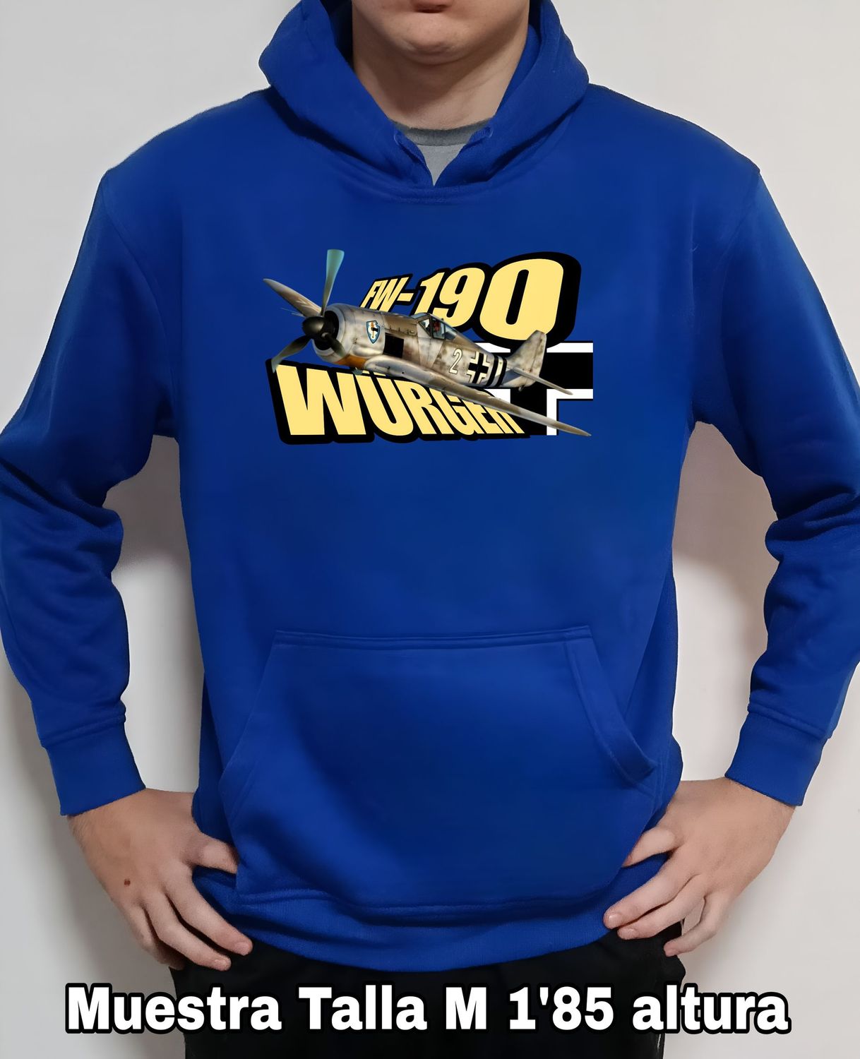 Sudadera capucha Focke Wulf FW190A nº 1 Sudadera capucha Focke Wulf FW190A nº 1