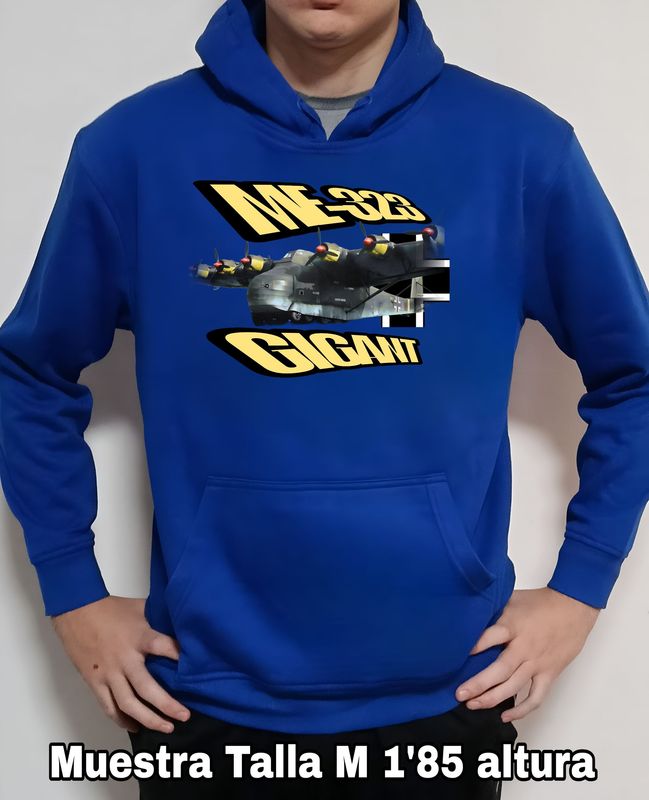 Sudadera capucha Messerschmitt ME-323 Gigant nº 2
