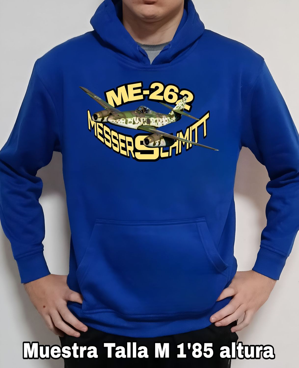 Sudadera capucha Messerschmitt Me-262 nº 1