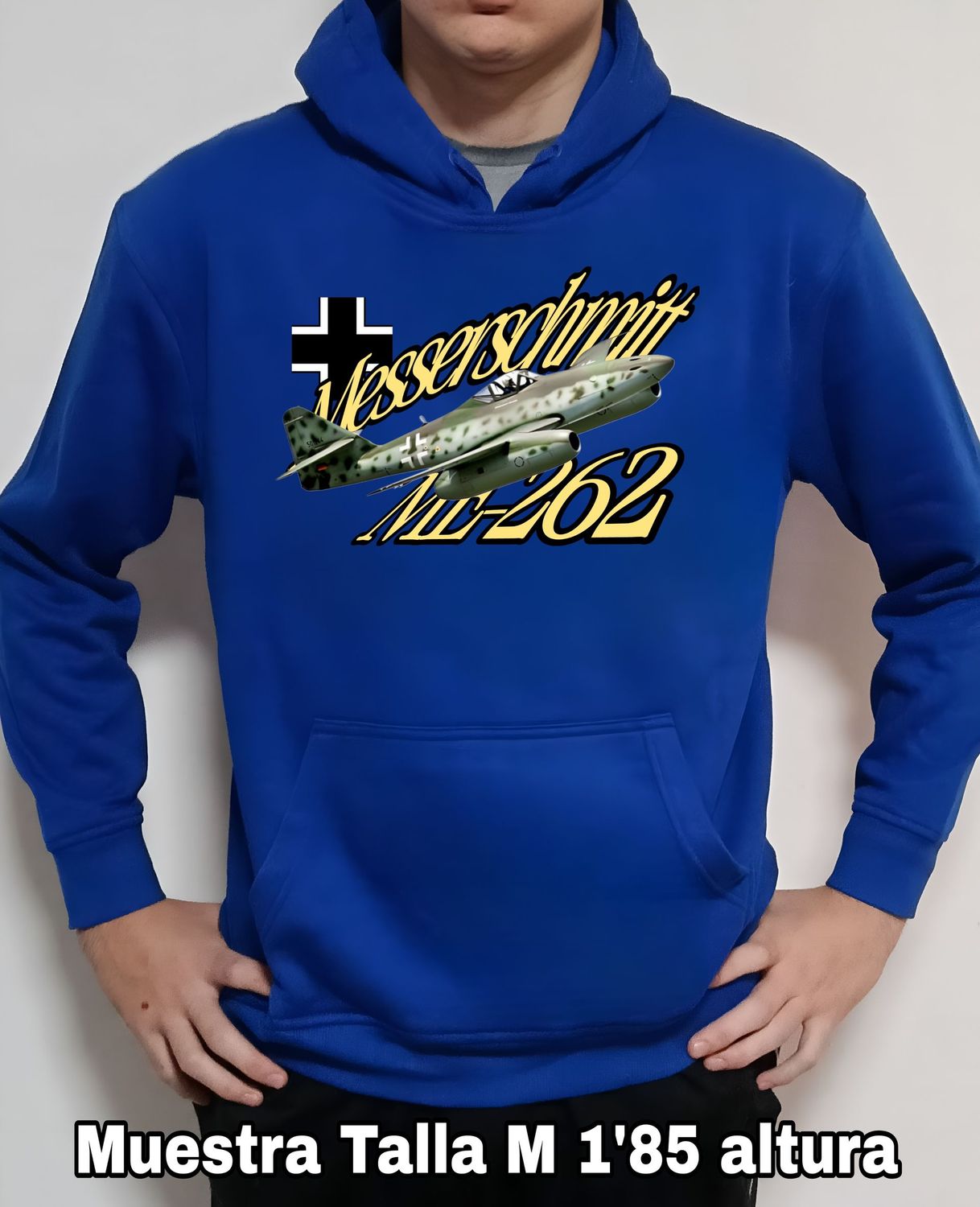 Sudadera capucha Messerschmitt Me-262 nº 3