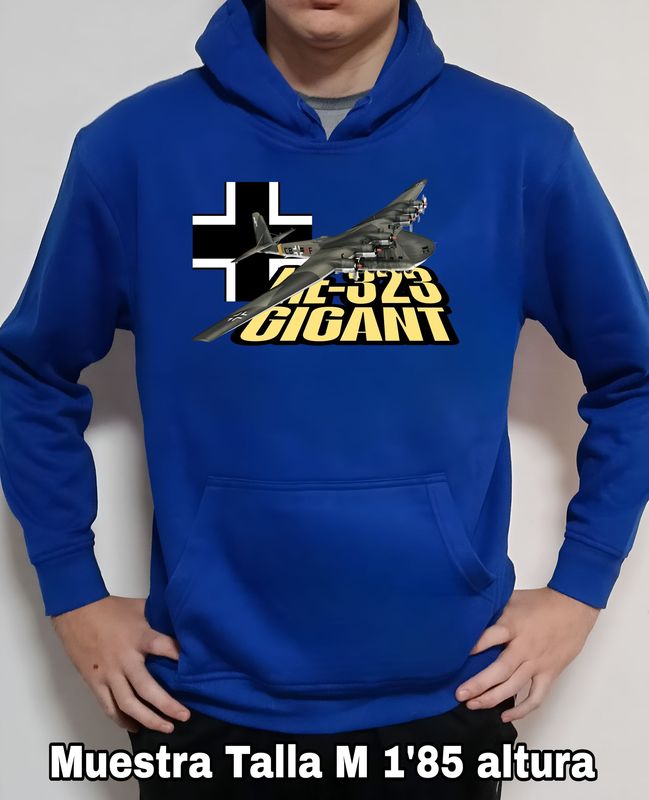 Sudadera capucha Messerschmitt ME-323 Gigant nº 1