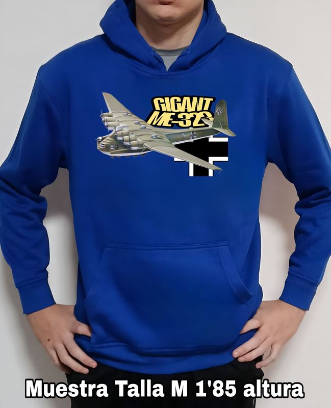 Sudadera capucha Messerschmitt ME-323 Gigant nº 3