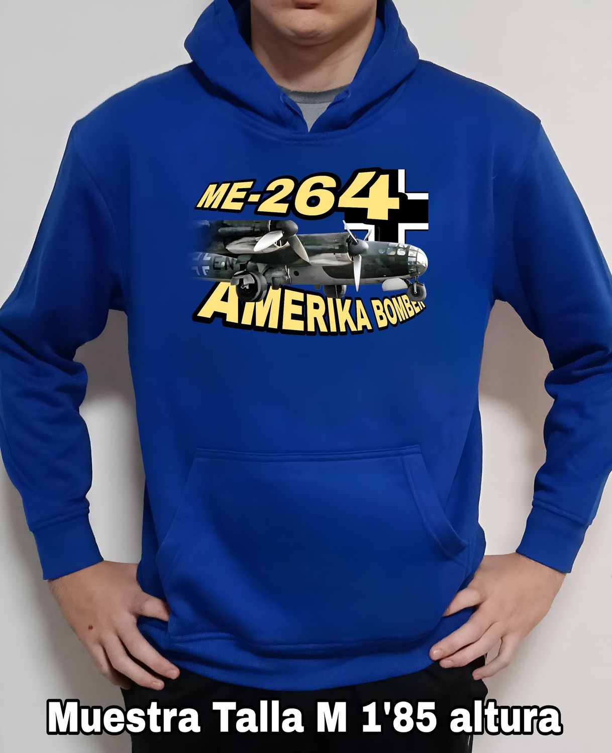 Sudadera capucha Messerschmitt ME-264 Amerika Bomber nº 4