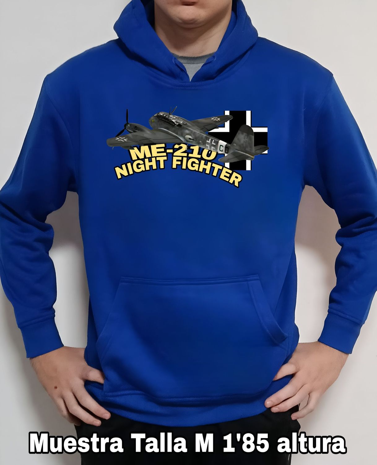 Sudadera capucha Messerschmitt ME-210 Night Fighter nº 1